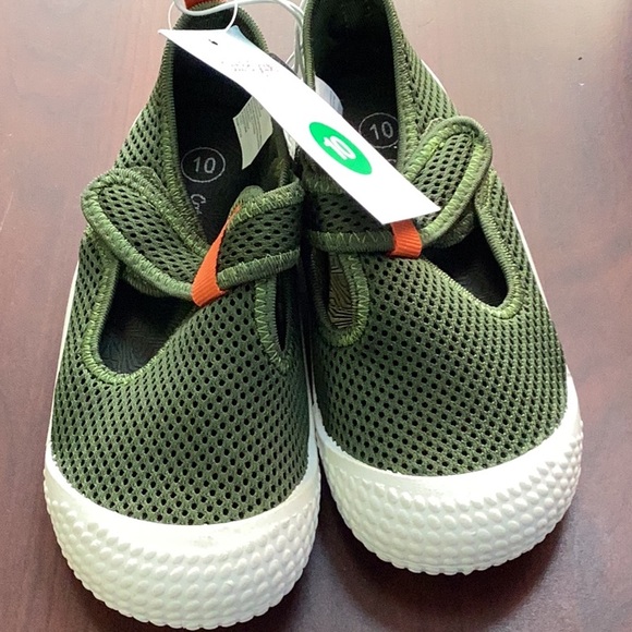 Toddler Boys' Oscar Water Shoes - Cat & Jack - Olive - size 10 - new - Picture 4 of 7